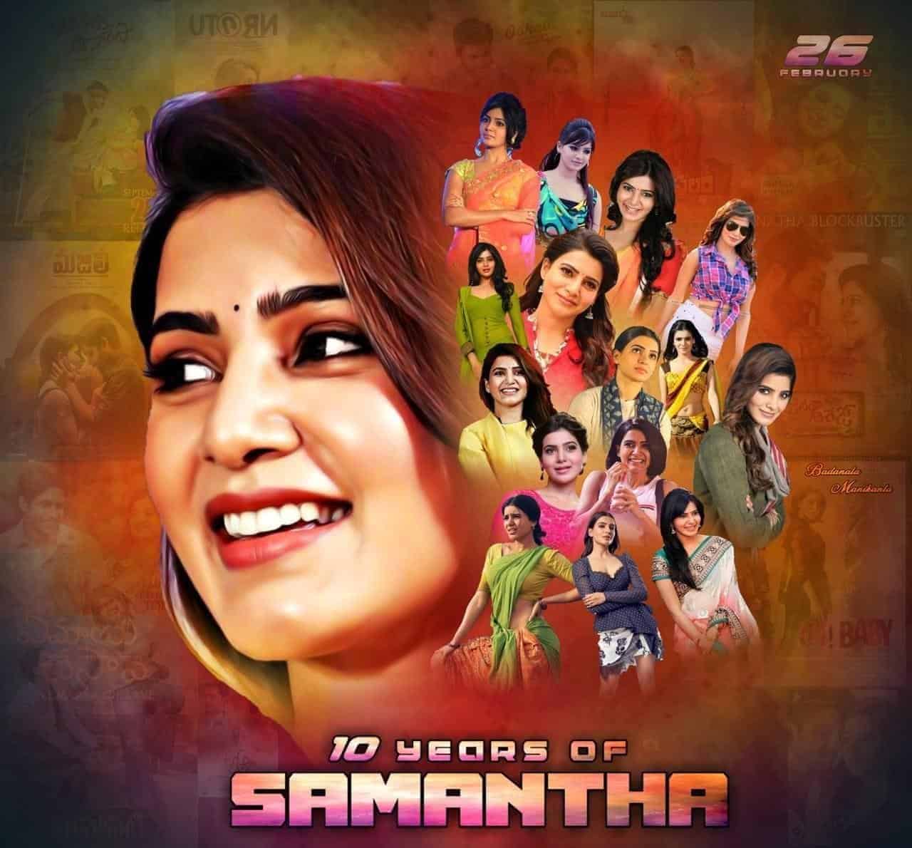 சமந்தா நடிப்புக்கு 10 வயதாம்