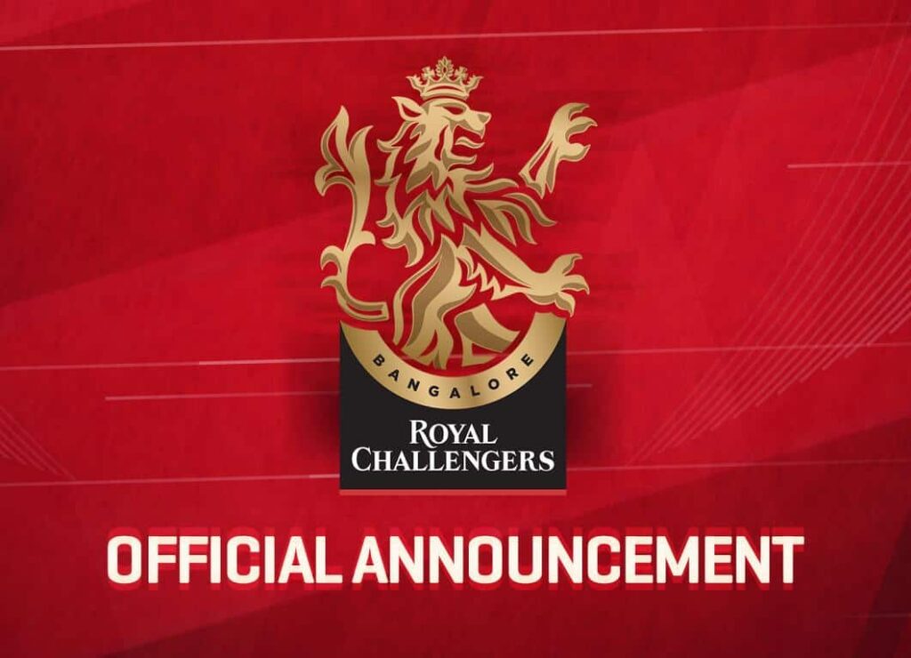 RCB announcement