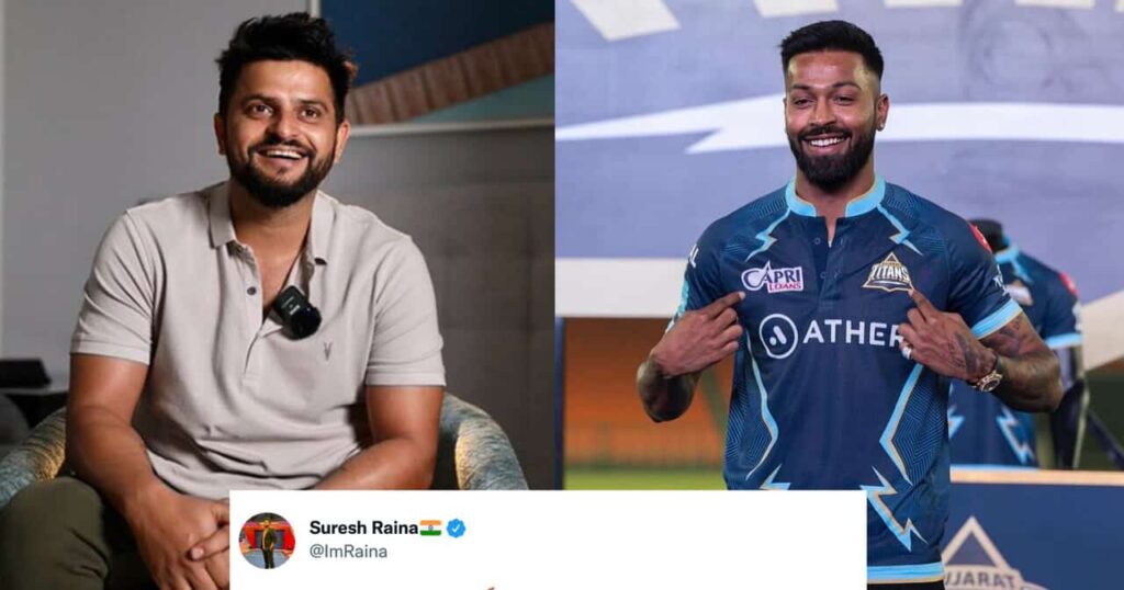 Suresh Raina Hardik Pandya ipl 2022