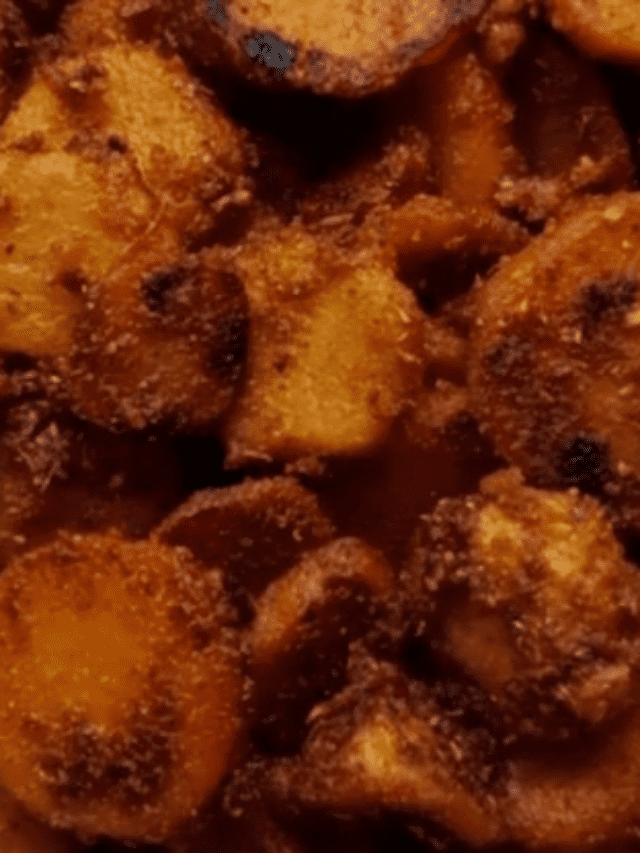 சாம்பார் சாதத்திற்கு ஏற்ற சேப்பங்கிழங்கு வறுவல்!!