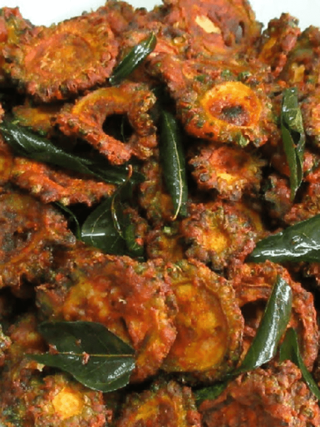 மொறுமொறு பாகற்காய் வறுவல்!!