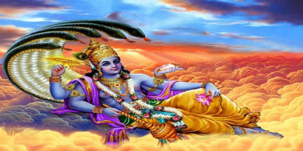 vishnu with aathisation