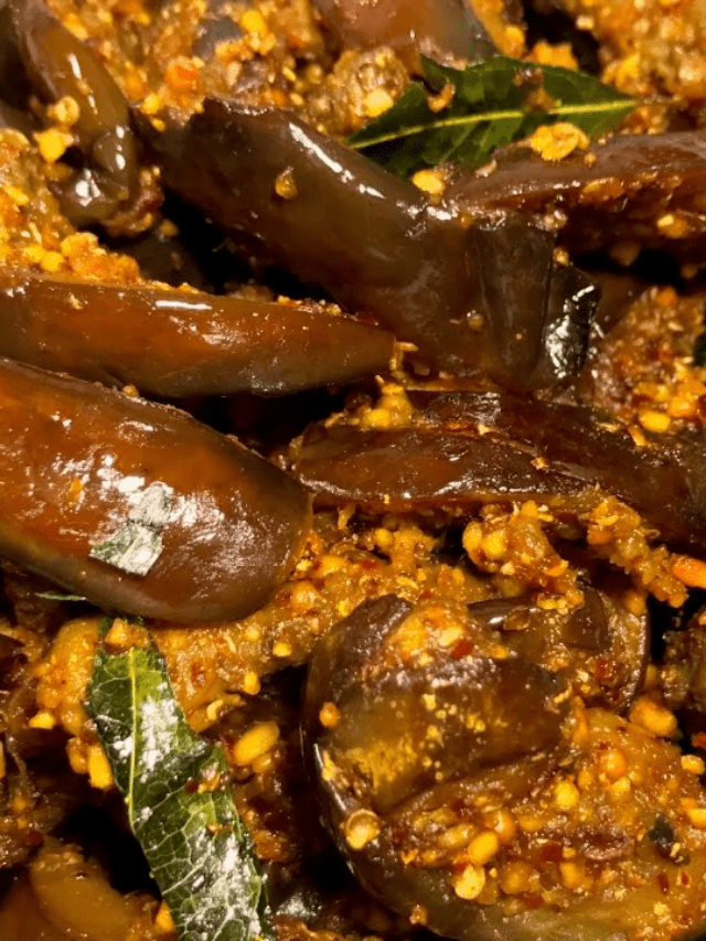 சுவையான கத்தரிக்காய் பொரியல் ரெசிப்பி!!