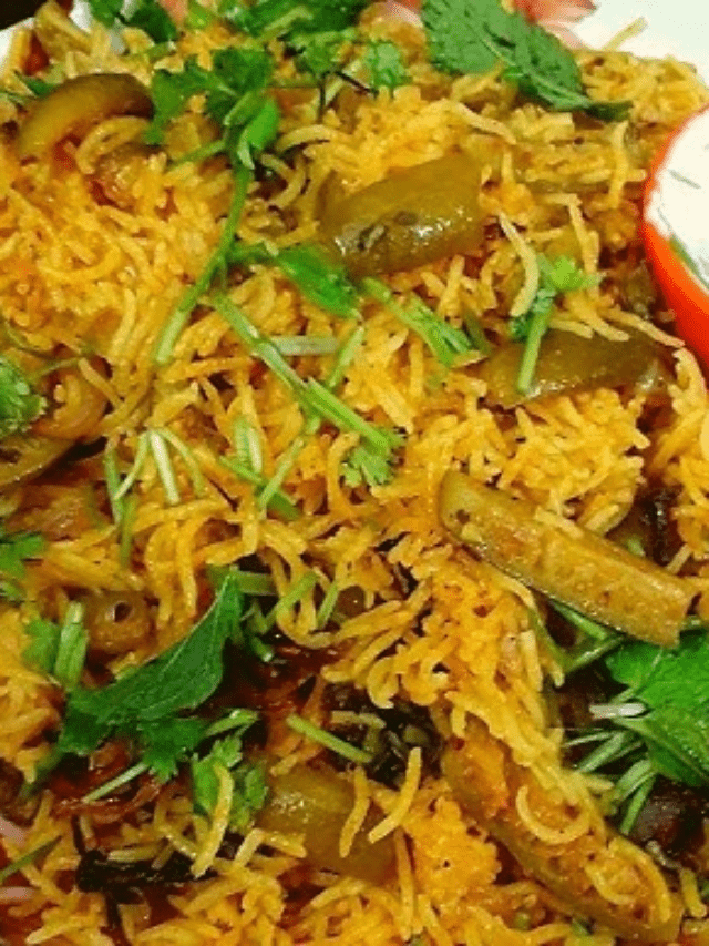 சைவப் பிரியர்களுக்கான கோவைக்காய் பிரியாணி!