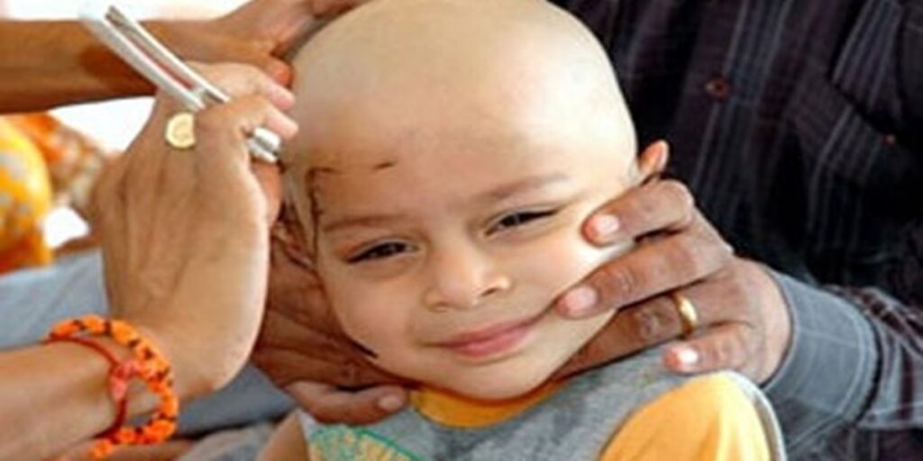 Child tonsure 1