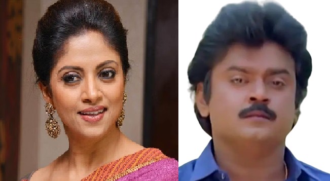 nadhiya and vijayakanth