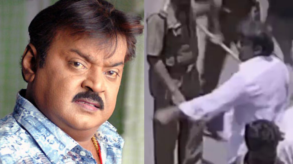 vijayakanth angry