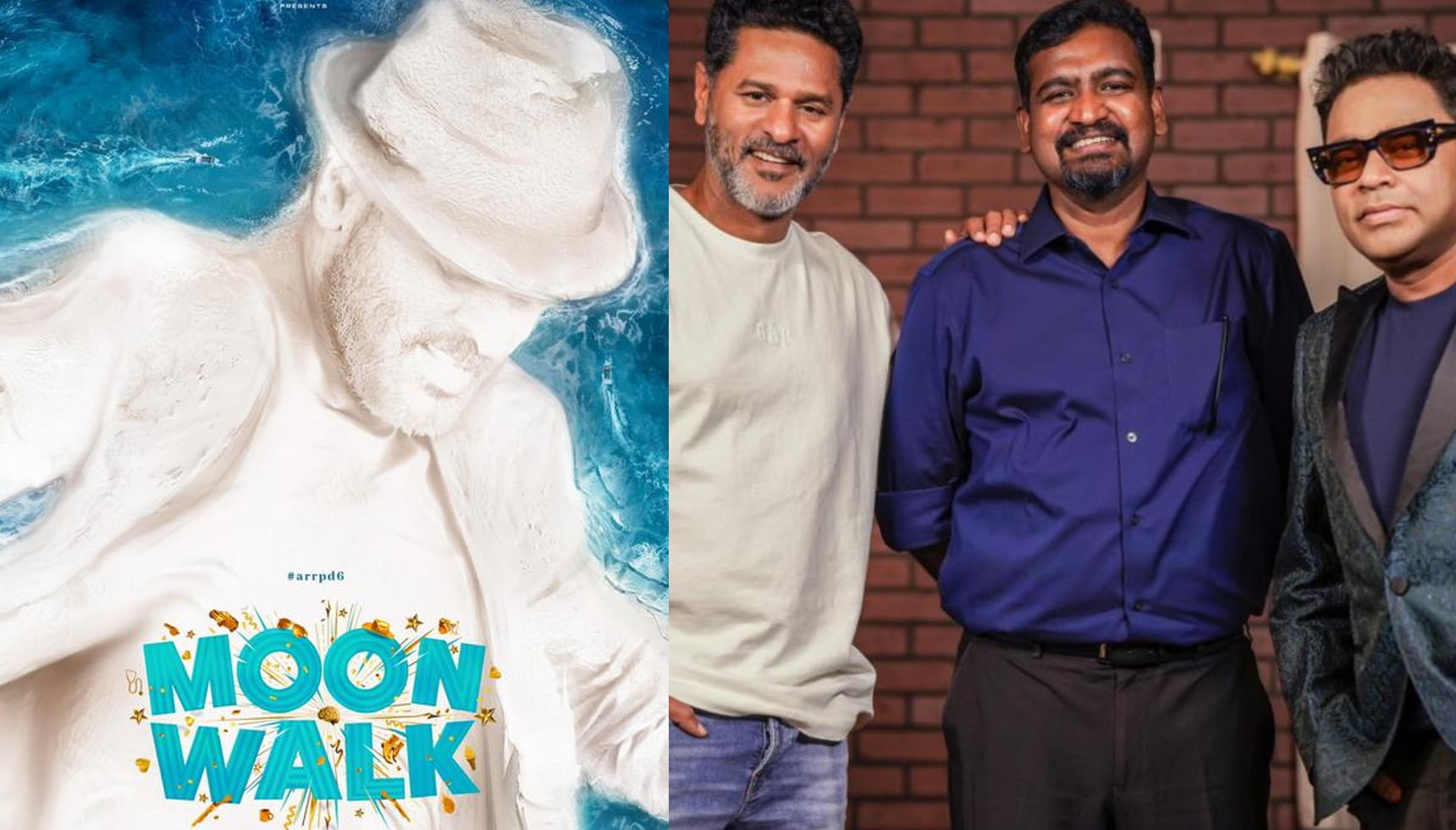 25 வருடங்களுக்குப் பிறகு மீண்டும் இணையப் போகும் பிரபுதேவா-ஏ.ஆர்.ரகுமான் கூட்டணி..