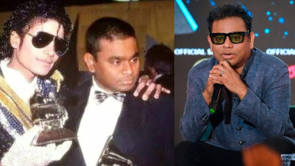 arr and michael jackson