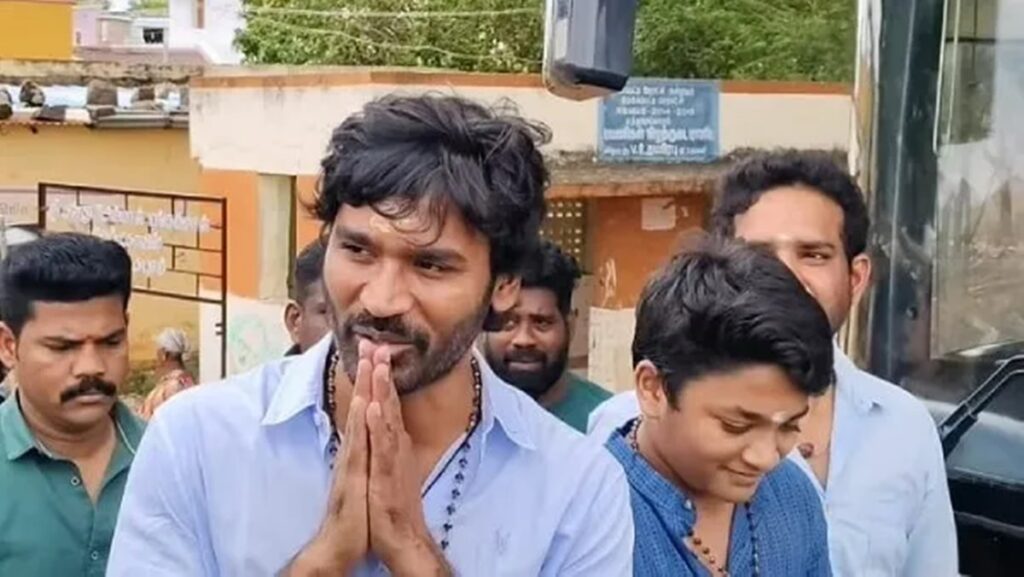 Actor Dhanush worships at Kulatheiva temple in Theni