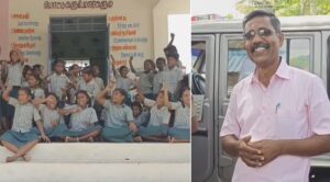 In Mayiladuthurai, the parents who fell on their feet and fought without having the heart to part with the teacher