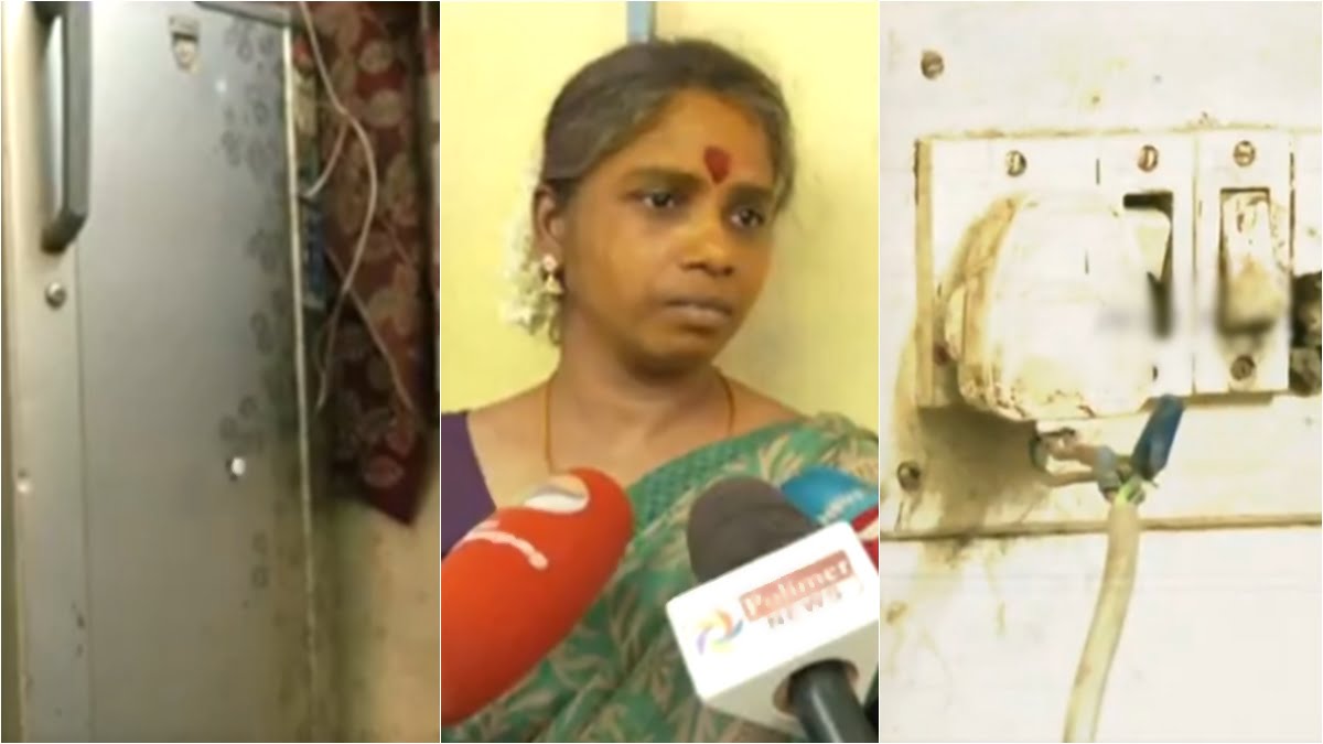 Husband dies due to electrocution after touching hand on refrigerator in Chennai