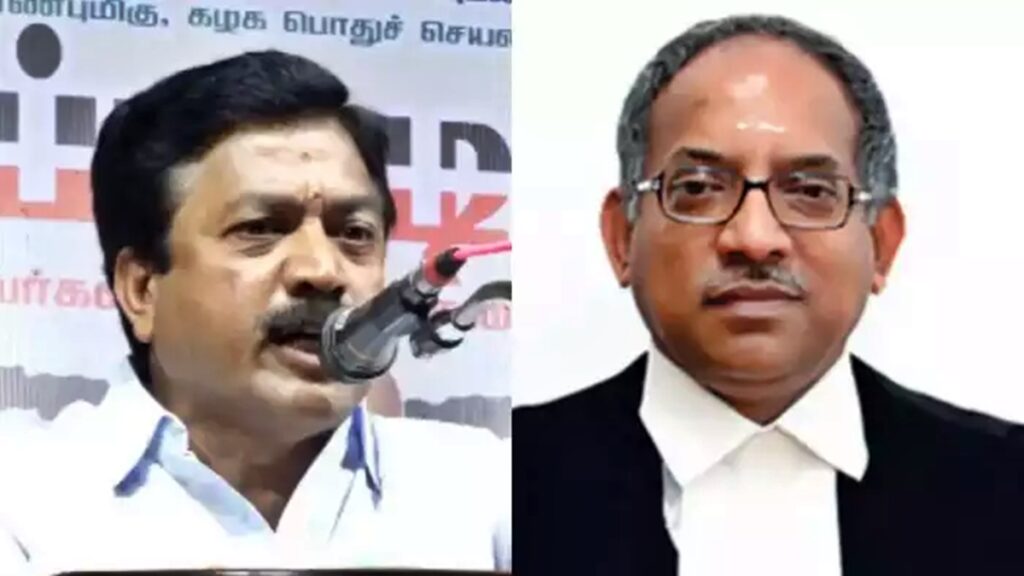 Madras High Court quashes Defamation case against AIADMK EX Minster CVe Shanmugam