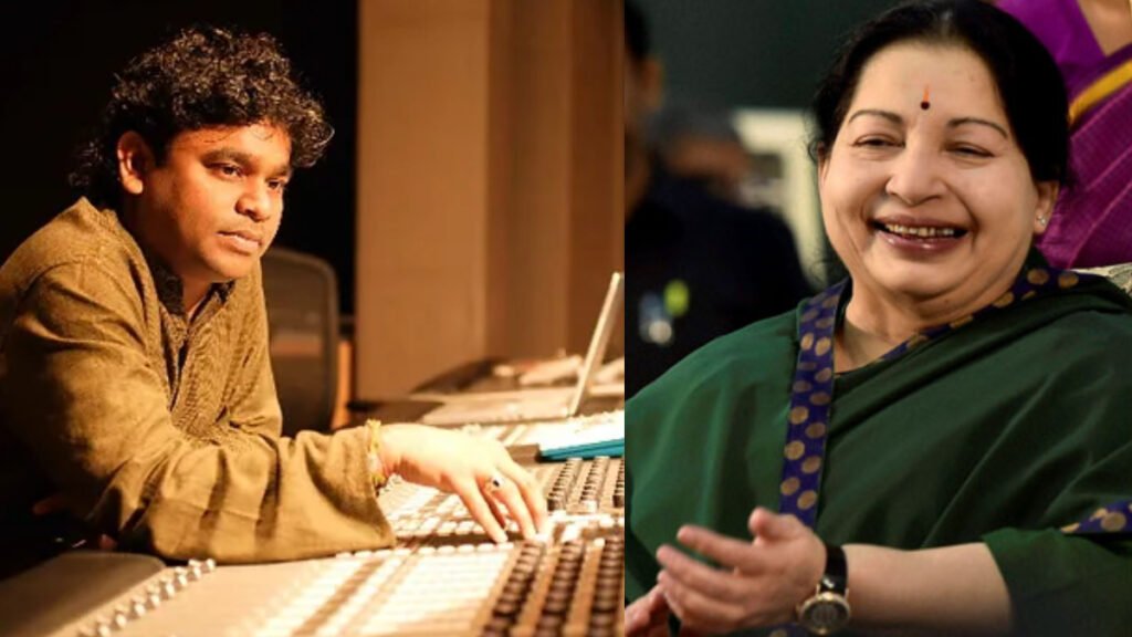 jayalalithaa and ar rahman