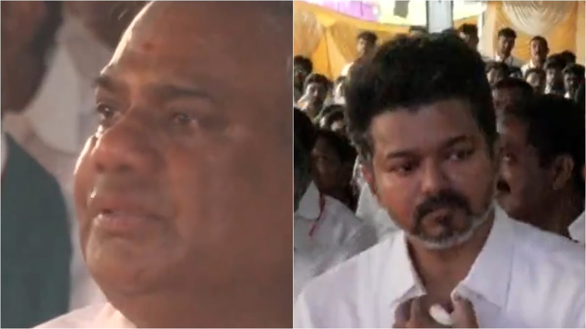 Bussy Anand burst into tears when Vijay introduced flag