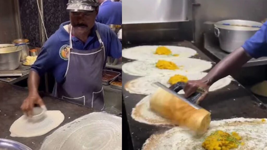 dosa scraper viral video