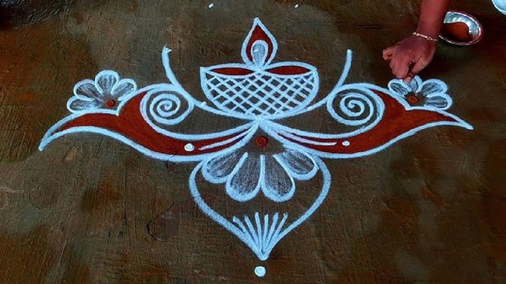 deepavali kolam