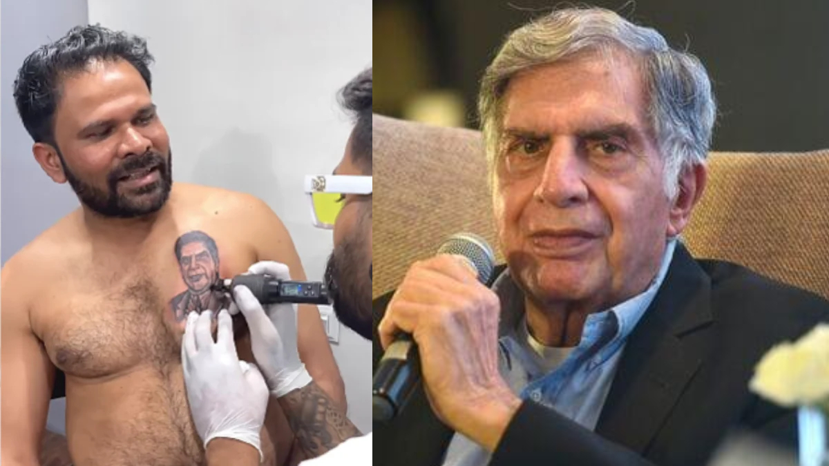 ratan tata tattoo viral