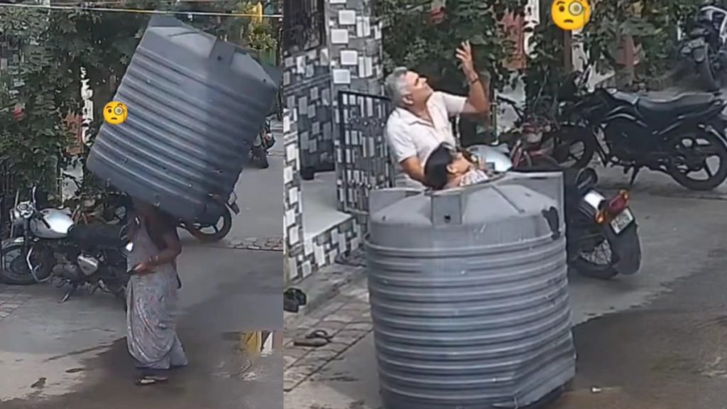 water tank viral video