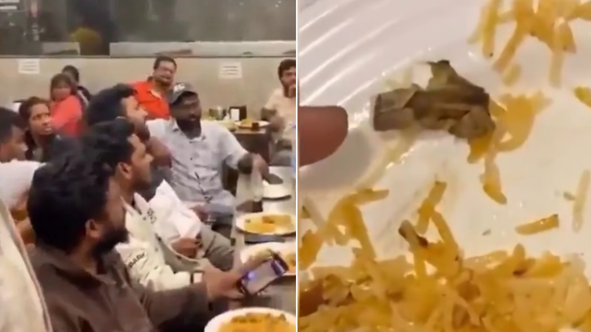 Briyani issue in hyderabad video