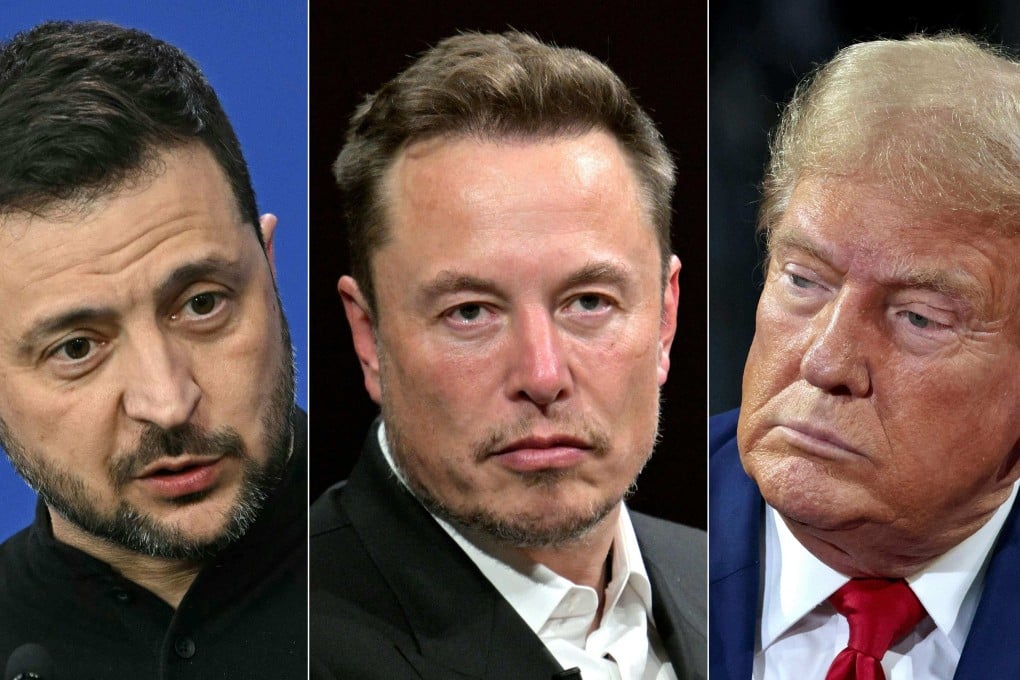 trump elon musk zelensky