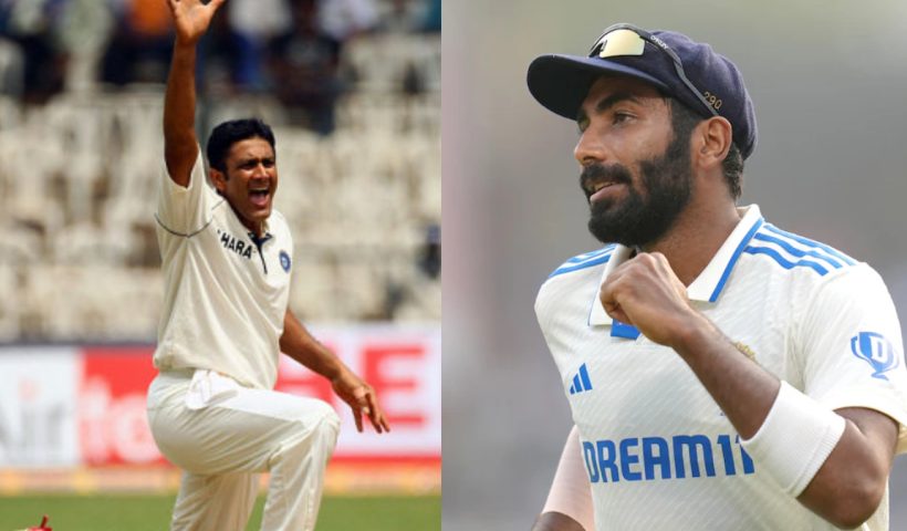 Bumrah break Kumble Record