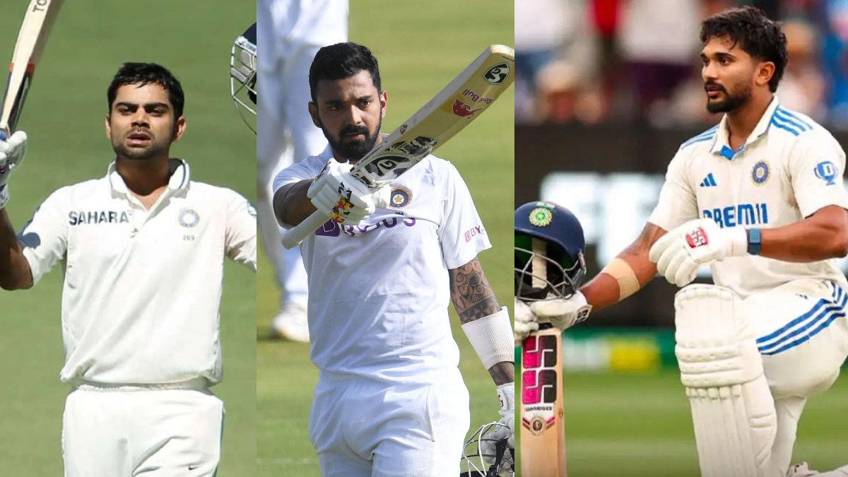 Kohli rahul and nitish reddy first test century