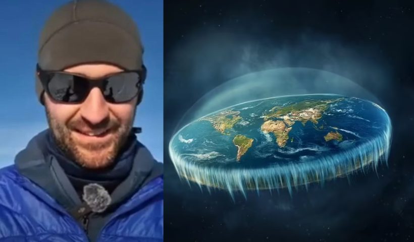 Man on Earth is Flat