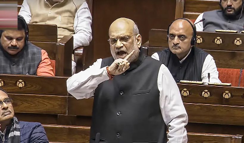 amit shah on ambedkar: Congress distorting facts,' says Amit Shah on Ambedkar remark row