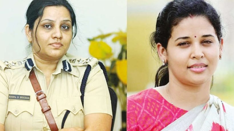 Rohini Sindhuri IAS files case against Karnataka Home IG Rupa IPS