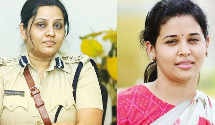 Rohini Sindhuri IAS files case against Karnataka Home IG Rupa IPS