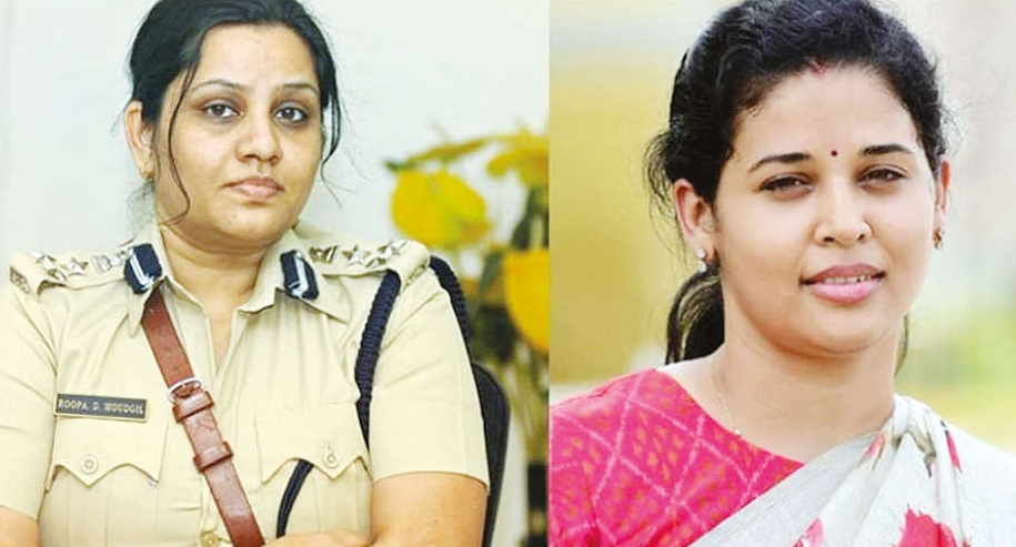 Rohini Sindhuri IAS files case against Karnataka Home IG Rupa IPS