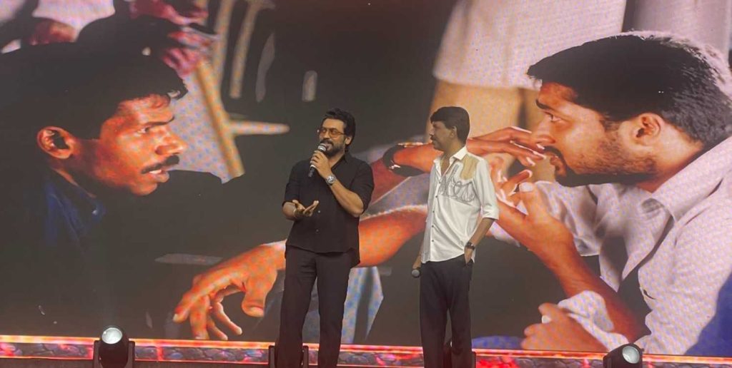 Suriya with Bala