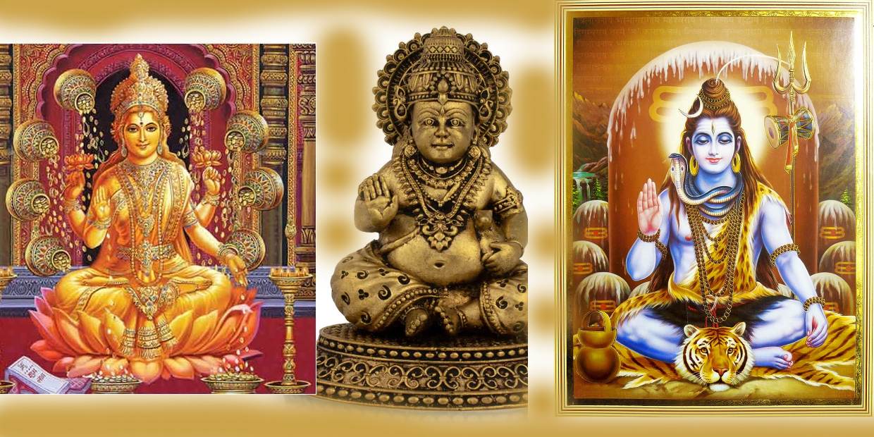 mahalakshmi, kuberan, shivan