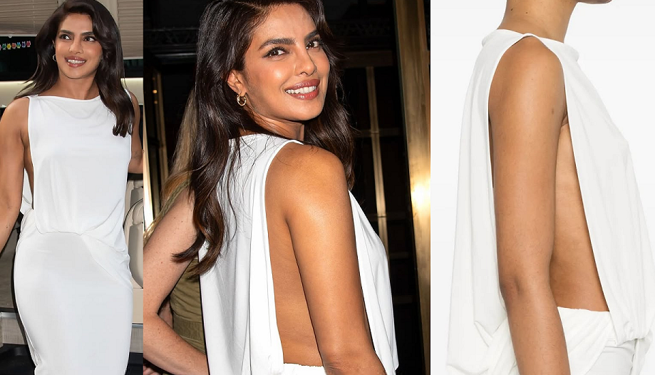 இடையும் உடையும் இரண்டும் இன்றி இடையும் உடையும் உண்டு.. பிரியங்கா சோப்ராவின் இடையழகு உடை.. 3 மீட்டர் துணி கூட ஆகியிருக்காது.. இதுக்கா ரூ.1.22 லட்சம்..