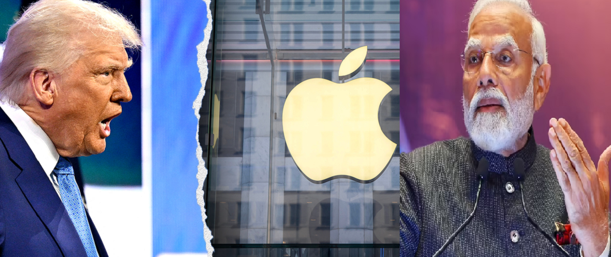 டிரம்பின் மிரட்டலையும் மீறி ரூ.1000 கோடிக்கு பெங்களூரில் இடத்தை குத்தகைக்கு எடுத்த ஆப்பிள்.. இது பழைய இந்தியா இல்லை டிரம்ப்.. இது மோடியின் புதிய இந்தியா.. உங்க பருப்பு இங்க வேகாது..!