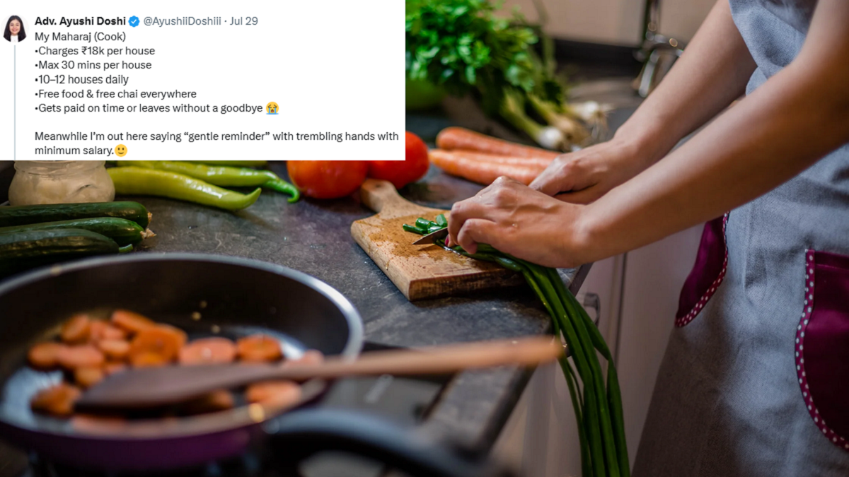 30 நிமிடங்கள் தான் சமையல் வேலை.. மாதம் ரூ.2 லட்சம் சம்பளம்.. ஐடி வேலையை விட்டுவிட்டு சமையல் வேலைக்கு போங்க.. ஒரு சமையல்காரரின் ஆச்சரிய வருமானம்..!