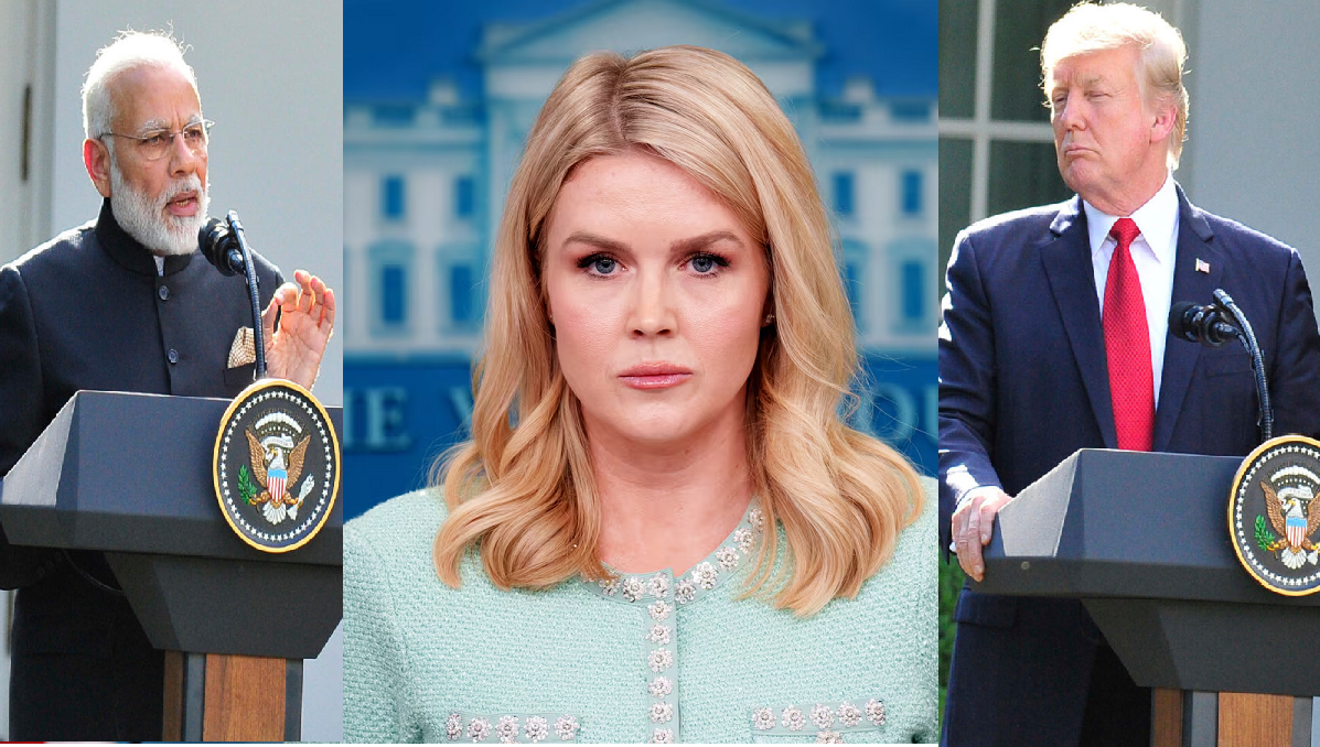 இங்க அடிச்சா அங்க வலிக்கும்.. இந்தியாவுக்கு வரி விதித்தது குறித்து வெள்ளை மாளிகை செய்தி செயலாளர் கரோலின் லீவிட் தெரிவித்த கருத்துக்கள்.. ஆனால் ஒன்னும் வேலைக்கு ஆகலையே..!