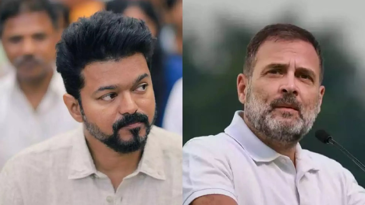 ராகுல் காந்திக்கு இதுதான் சரியான நேரம்.. விஜய்க்கு வெளிப்படையாக ஆதரவு தெரிவிக்க வேண்டும்.. தவெகவுடன் கூட்டணி என அறிவிக்க வேண்டும்.. இல்லையேல் பாஜக கொத்தி கொண்டு போய்விடும்.. பொன்னான வாய்ப்பை நழுவவிடுவாரா? பயன்படுத்துவாரா?