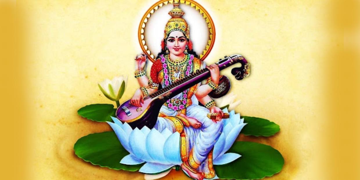 கலைஞர்களே கவனிங்க..! நவராத்திரி விழாவில் சரஸ்வதி தேவியை வழிபடுவது எப்படி?