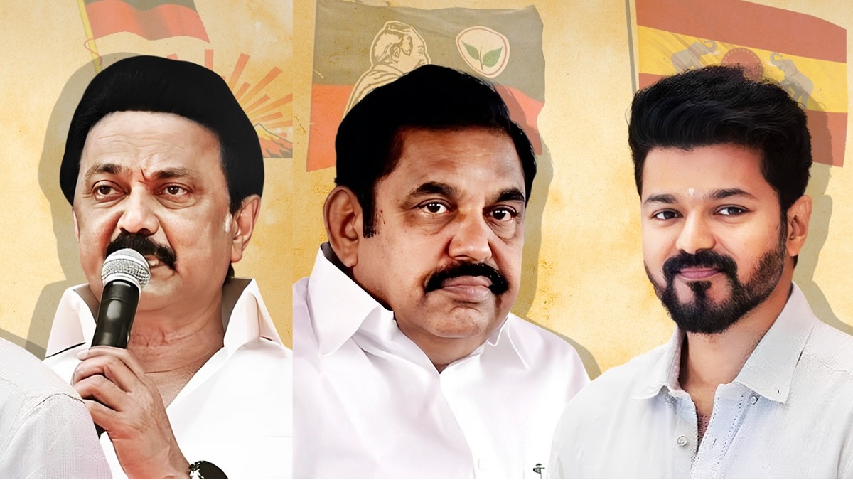 அதிமுக + தவெக + பாஜக ஒரு கூட்டணி: திமுக+ விசிக+ காங் + தேமுதிக+ பாமக+ மதிமுக+ கம்யூனிஸ்ட் ஒரு கூட்டணி.. சம பலத்துடன் இருக்கிறதா இருமுனை போட்டி? யாருக்கு வெற்றி?