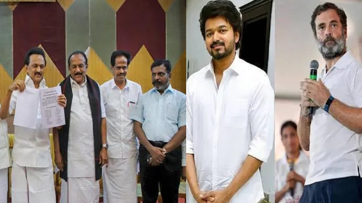 முள்ளை முள்ளால் தான் எடுக்கனும்.. கூட்டணியால் வெற்றி பெற்று வரும் திமுகவை அதே கூட்டணியால் வீழ்த்துமா தவெக? விஜய் வகுக்க போகும் வேற லெவல் வியூகம்.. மாறுகிறது தமிழக அரசியல் களம்.. விரைவில் திராவிடம் இல்லா தமிழகம்..!