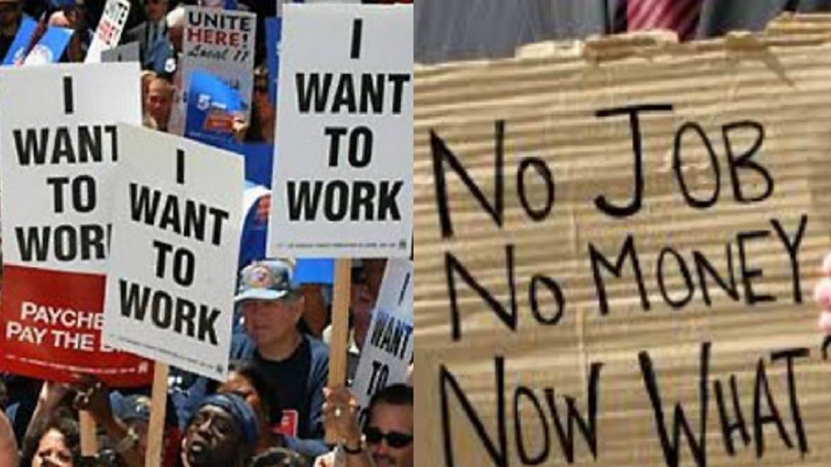 மோடியை பகைத்தவர் நல்லா வாழ்ந்ததா சரித்திரம் இல்லை.. அமெரிக்காவில் தலைவிரித்தாடும் வேலையின்மை.. முதல்முறையாக உற்பத்தி துறை சரிவு.. வேலையிழப்பு மற்றும் மந்தமான வளர்ச்சி.. கானல் நீராகும் கனவு நாடு..