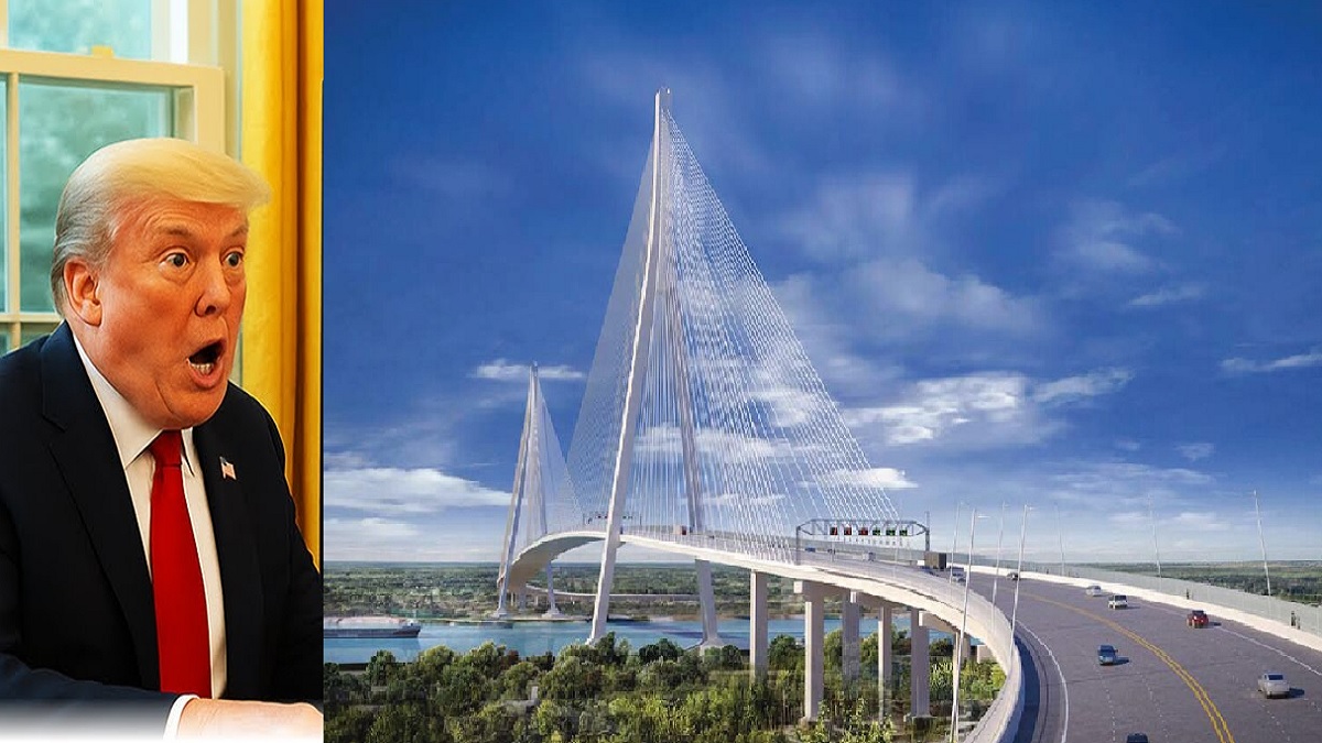 அமெரிக்க வதி விதிப்பால் 36,380 கோடி ரூபாய் மதிப்பில் கட்டப்பட்ட பாலம் மூடப்படுகிறதா? தனக்கு தானே ஆப்பு வைத்து கொண்ட டிரம்ப்.. அமெரிக்க வரலாற்றில் மிக மோசமான அதிபர்.. வச்சு செய்யும் கனடா..!