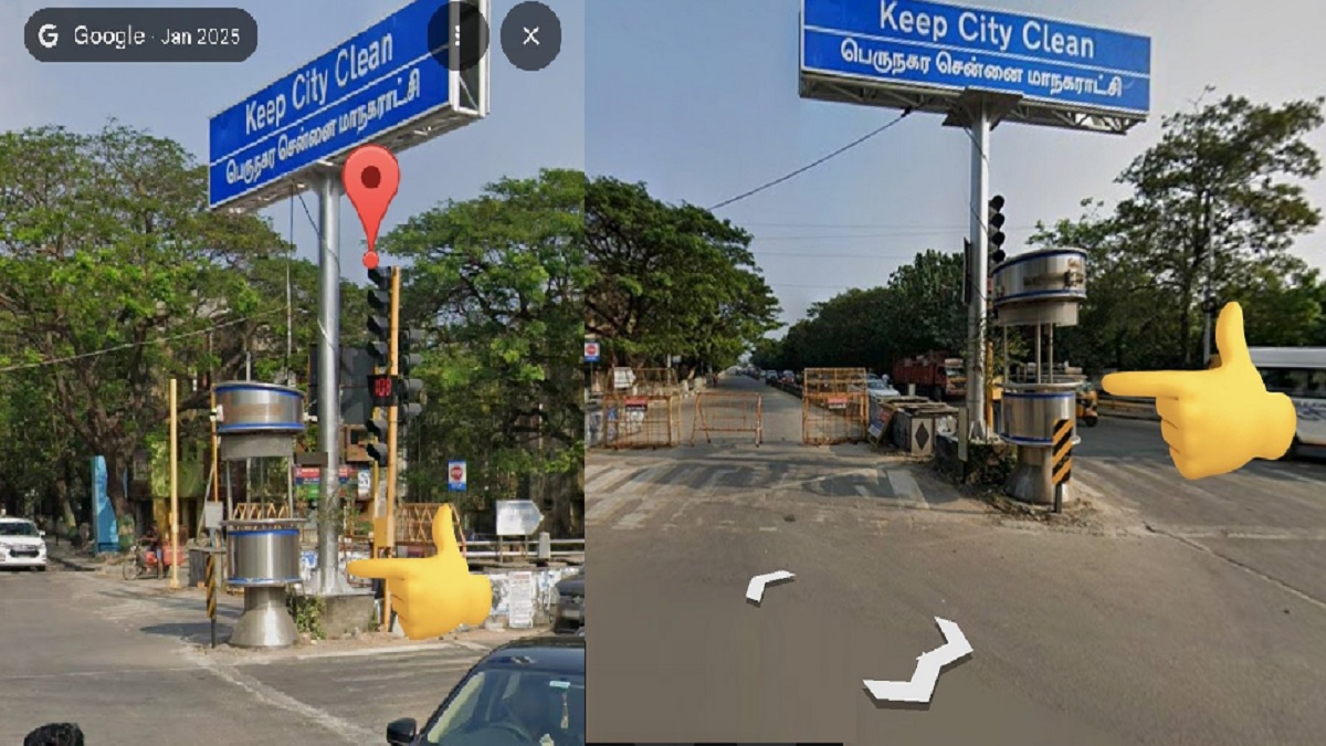 ரோடு கிராஸ் செய்யும் இடத்தில் போலீஸ் பூத் வைப்பதா? சென்னை நிலை குறித்து வெளிநாட்டு யூடியூபர் கிண்டல்..! சென்னை மாநகராட்சியின் பதில்..!