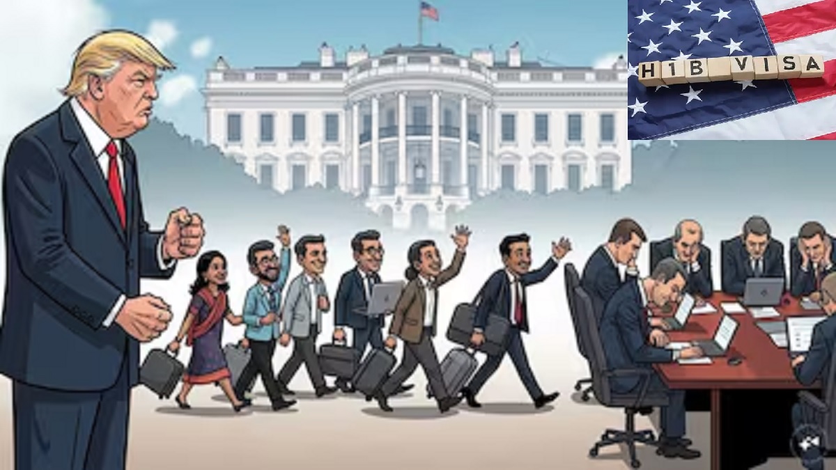 டிரம்ப் போட்ட எச்-1பி விசா என்ற ஹைட்ரஜன் குண்டு.. தாய்நாடு திரும்புவதை தவிர இந்தியர்களுக்கு வேறு வழியில்லை.. சம்பளமோ $97,000.. ஆனால் விசா கட்டணமோ $100,000.. தாய்நாடு வாங்க.. ஸ்டார்ட் அப் தொடங்குங்க.. 5 வருடத்தில் அமெரிக்காவை விட முன்னேறிவிடலாம்..!