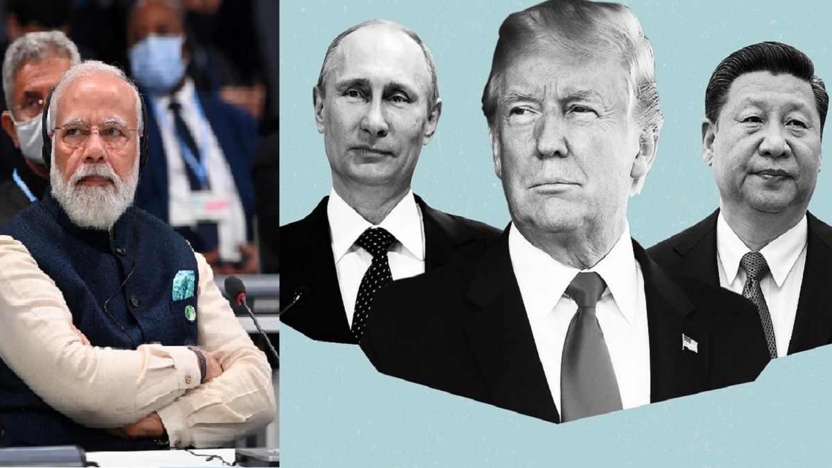 டிரம்பும் நண்பர் என்கிறார்.. புதினும் நண்பர் என்கிறார்.. ஜி ஜின்பிங்கும் நண்பர் என்கிறார்.. 3 வல்லரசுகளுக்கும் நண்பராக இருக்கும் ஒரே நபர் மோடி மட்டுமே.. நட்பும் உண்டு.. சுயசார்பும் உண்டு.. மிரட்டலுக்கு பயப்படாத குணமும் உண்டு.. அதுதான் மோடி..!