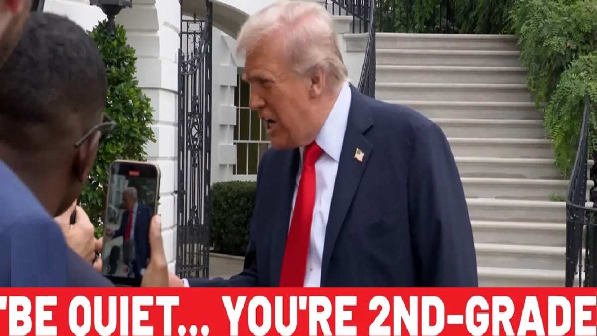 போலி செய்தி.. நீ ஒரு இரண்டாம் தர பத்திரிகையாளர்.. செய்தியாளர்கள் மீது கோபப்பட்ட டிரம்ப்.. கொலை நகரமாகும் சிகாகோ.. நடவடிக்கை தொடரும்.. டிரம்ப் ஆவேசம்..!