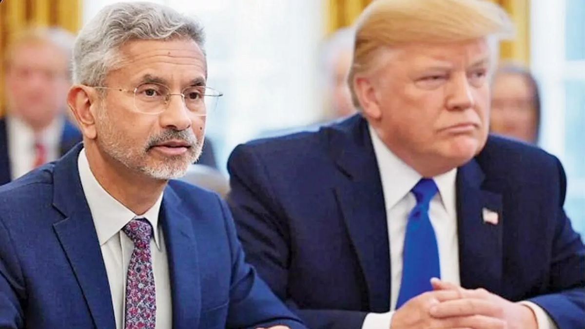 தம்பி.. நீ உட்காருப்பா.. உனக்கு ஒன்னும் தெரியாது.. டிரம்ப் தலையில் கொட்டிய ஜெய்சங்கர்.. நீ நினைக்கிற மாதிரி இது பழைய இந்தியா இல்லை.. மோடியின் புதிய இந்தியா.. வல்லரசாவது புல்லரசாவது.. இனிமே நாங்க யாருக்கும் அடிபணிய மாட்டோம்.. ஜெய்சங்கரின் அழுத்தமான பதில்..!