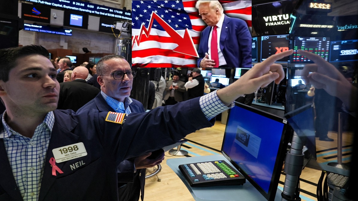 அதள பாதாளத்திற்கு சென்ற அமெரிக்க பங்குச்சந்தை.. டிரம்பின் தவறான கொள்கைகளால் படிப்படியாக அழியும் அமெரிக்கா.. விண்ணை முட்டும் விலைவாசி.. தொடர்கிறது வேலைநீக்கம்.. அமெரிக்க வாழ்க்கை இனி நரகமா?